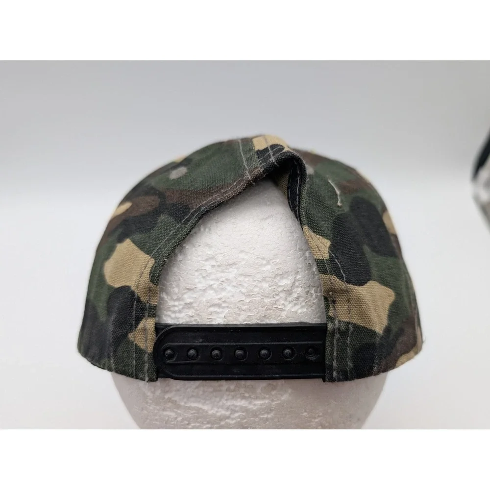 Stanley Camo Baseball Cap Embroidered Logo Snapback Hat Camouflage Mens OSFM